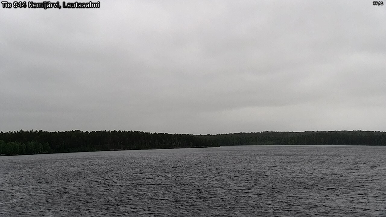 Weather Camera Image Väg 944 Kemijärvi, Lautasalmi, Kemijärvi, Lappi