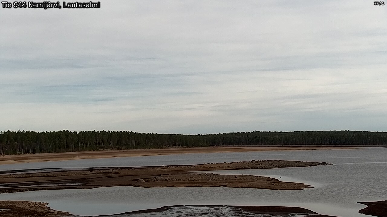 Weather Camera Image Väg 944 Kemijärvi, Lautasalmi, Kemijärvi, Lappi