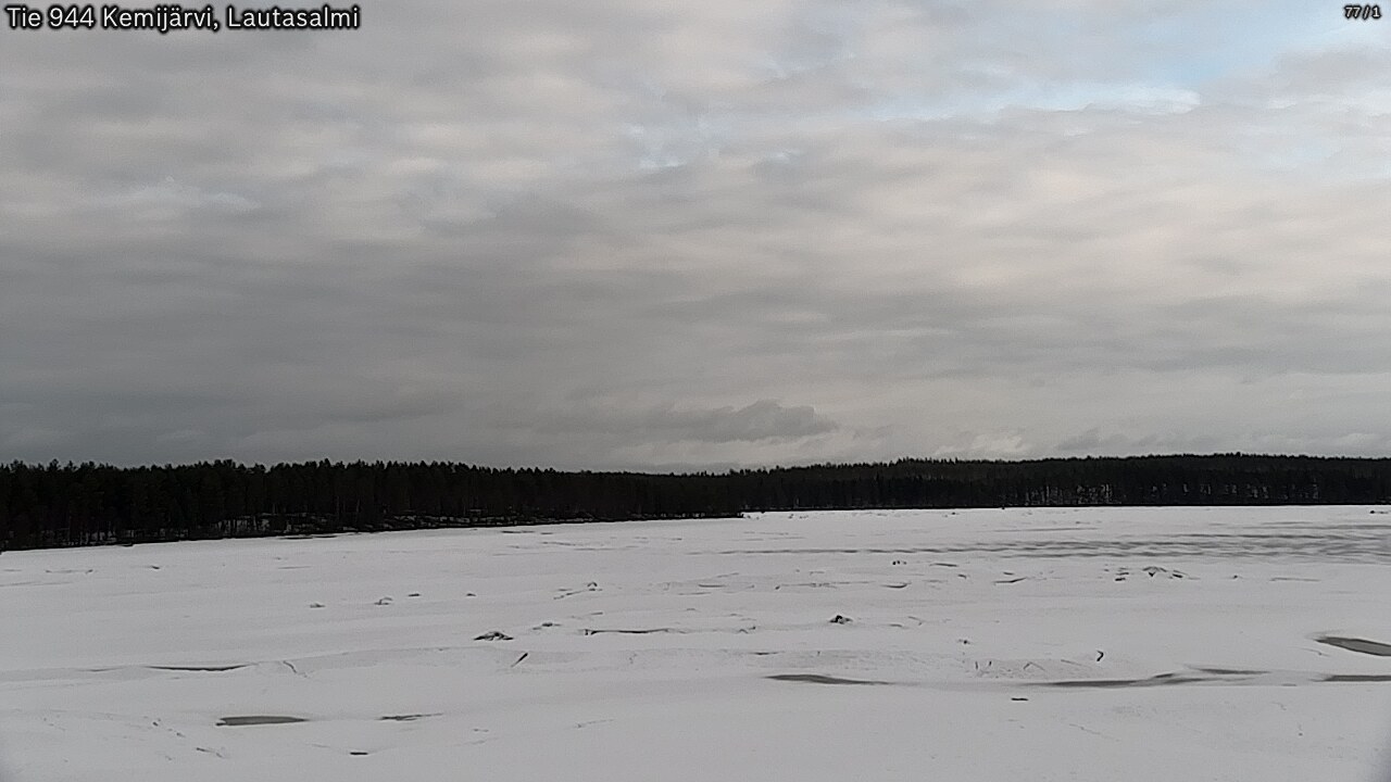 Kelikamerat Kuva Tie 944 Kemijärvi, Lautasalmi, Kemijärvi, Lappi