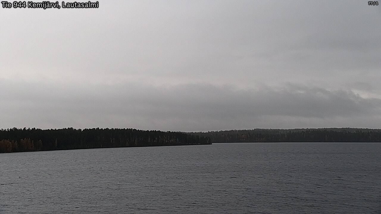 Weather Camera Image Road 944 Kemijärvi, Lautasalmi, Kemijärvi, Lappi
