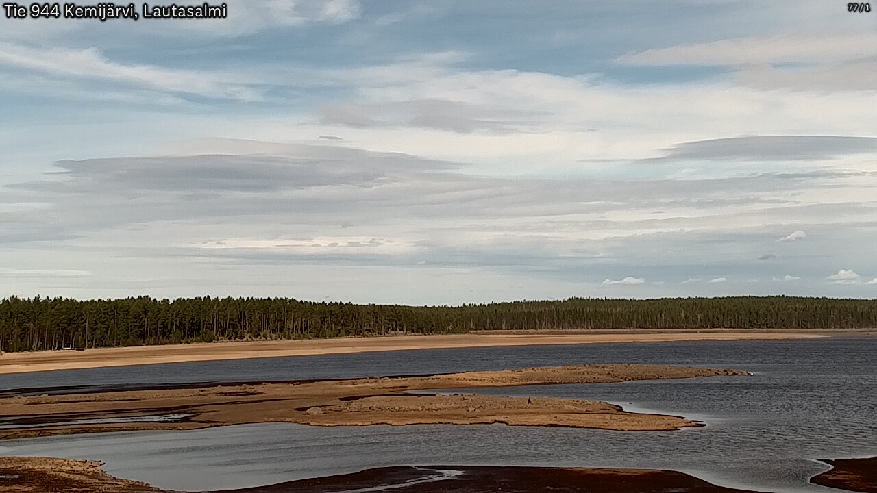 Weather Camera Image Väg 944 Kemijärvi, Lautasalmi, Kemijärvi, Lappi