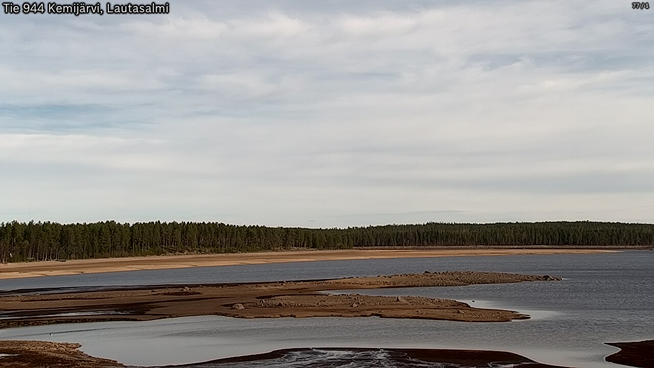 Weather Camera Image Väg 944 Kemijärvi, Lautasalmi, Kemijärvi, Lappi