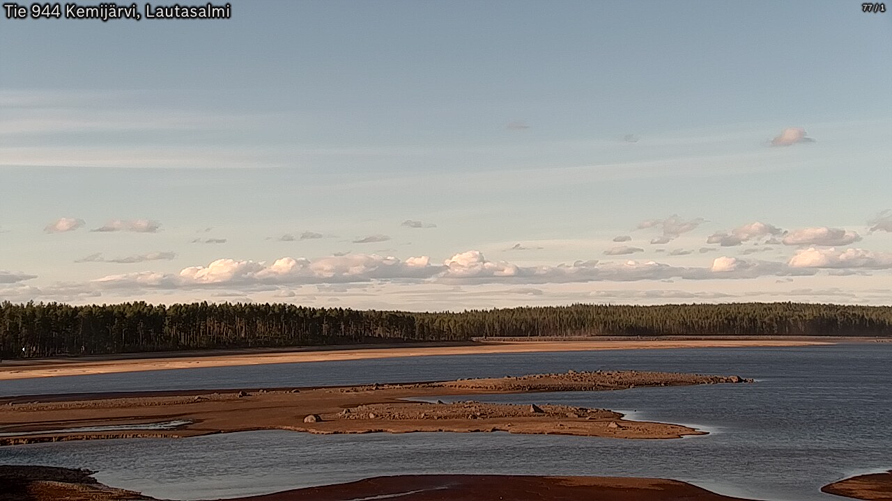 Weather Camera Image Väg 944 Kemijärvi, Lautasalmi, Kemijärvi, Lappi