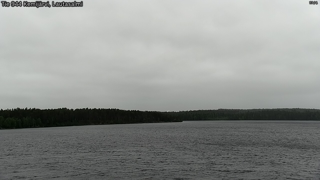 Weather Camera Image Väg 944 Kemijärvi, Lautasalmi, Kemijärvi, Lappi