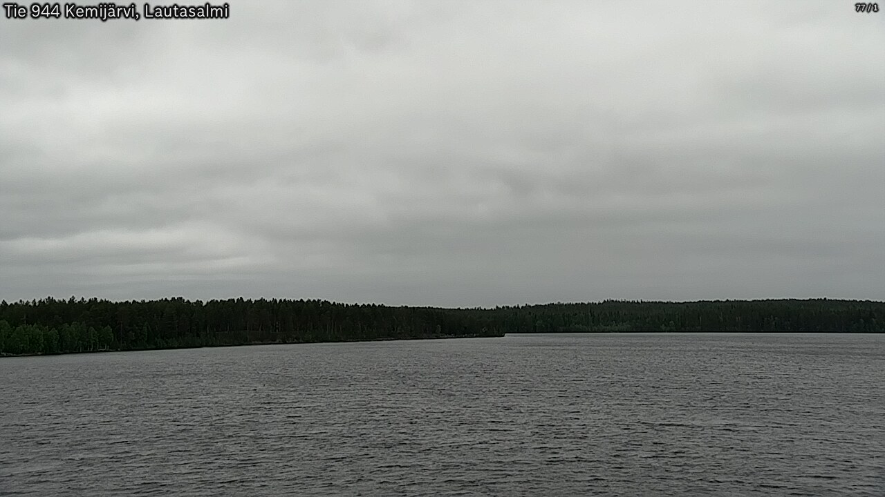 Weather Camera Image Road 944 Kemijärvi, Lautasalmi, Kemijärvi, Lappi