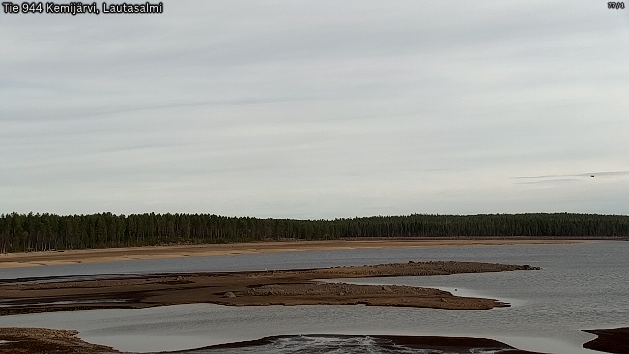 Weather Camera Image Väg 944 Kemijärvi, Lautasalmi, Kemijärvi, Lappi
