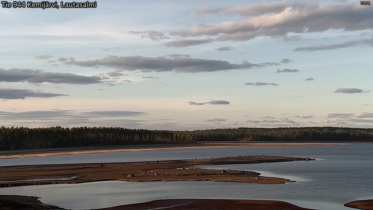 Weather Camera Image Väg 944 Kemijärvi, Lautasalmi, Kemijärvi, Lappi