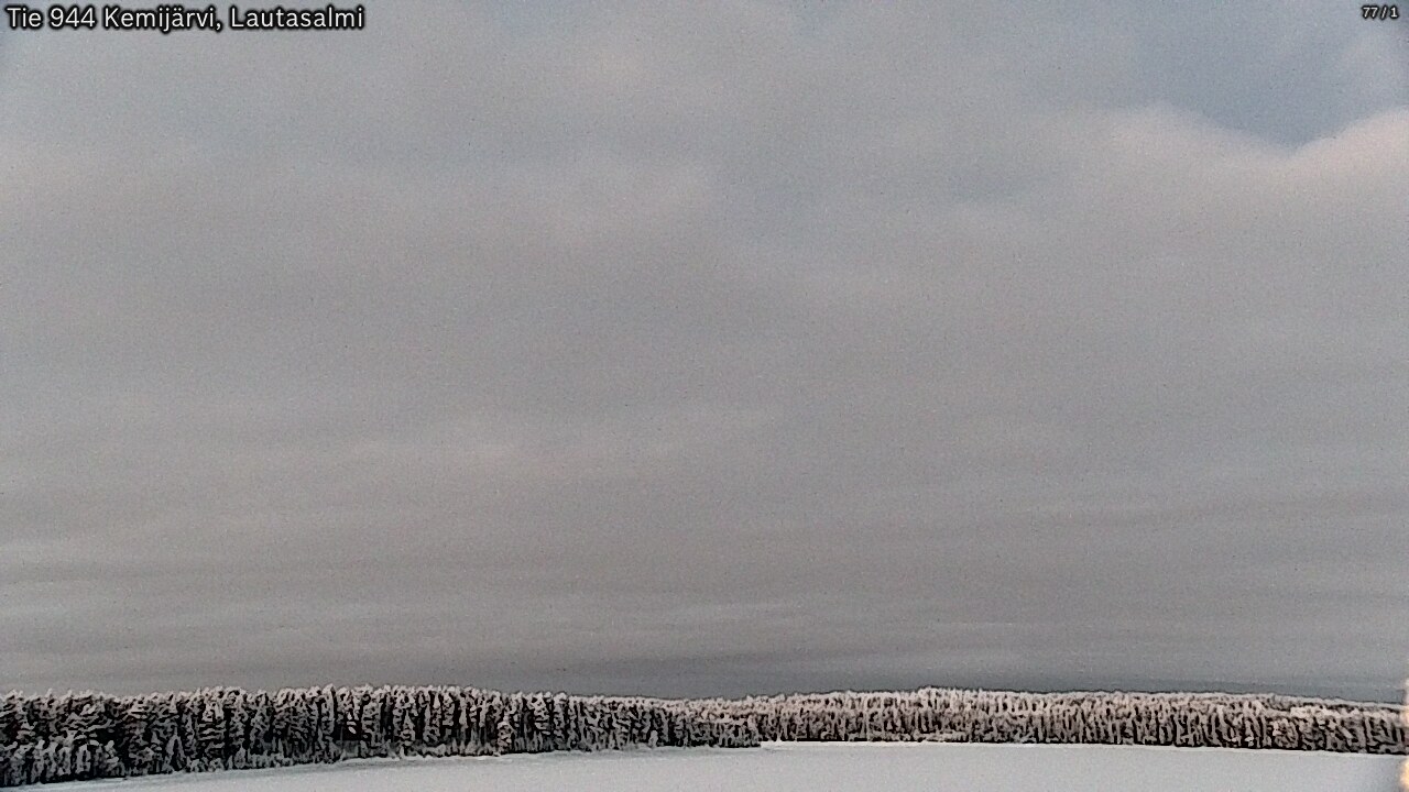 Kelikamerat Kuva Tie 944 Kemijärvi, Lautasalmi, Kemijärvi, Lappi