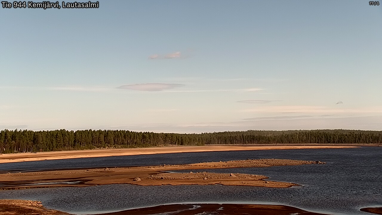 Weather Camera Image Road 944 Kemijärvi, Lautasalmi, Kemijärvi, Lappi
