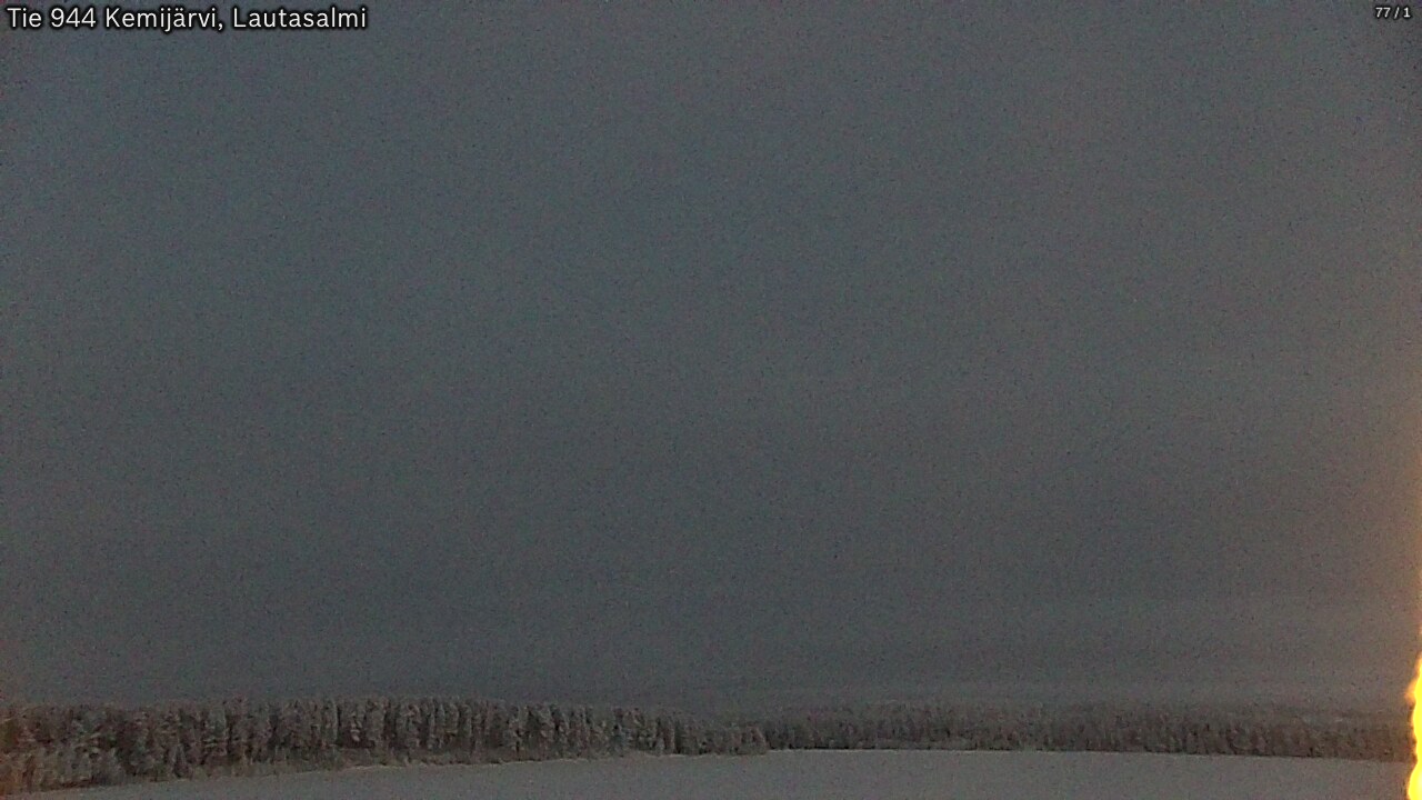 Kelikamerat Kuva Tie 944 Kemijärvi, Lautasalmi, Kemijärvi, Lappi