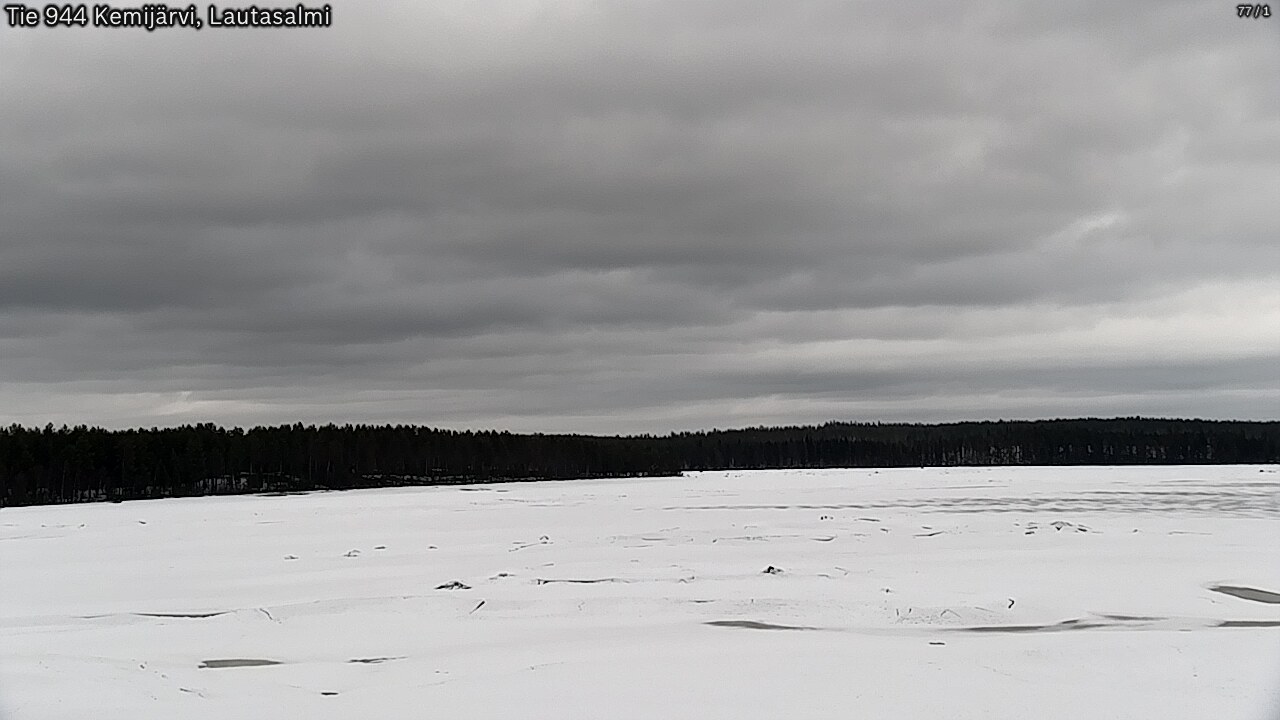 Kelikamerat Kuva Tie 944 Kemijärvi, Lautasalmi, Kemijärvi, Lappi