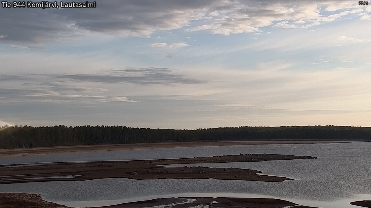 Weather Camera Image Road 944 Kemijärvi, Lautasalmi, Kemijärvi, Lappi