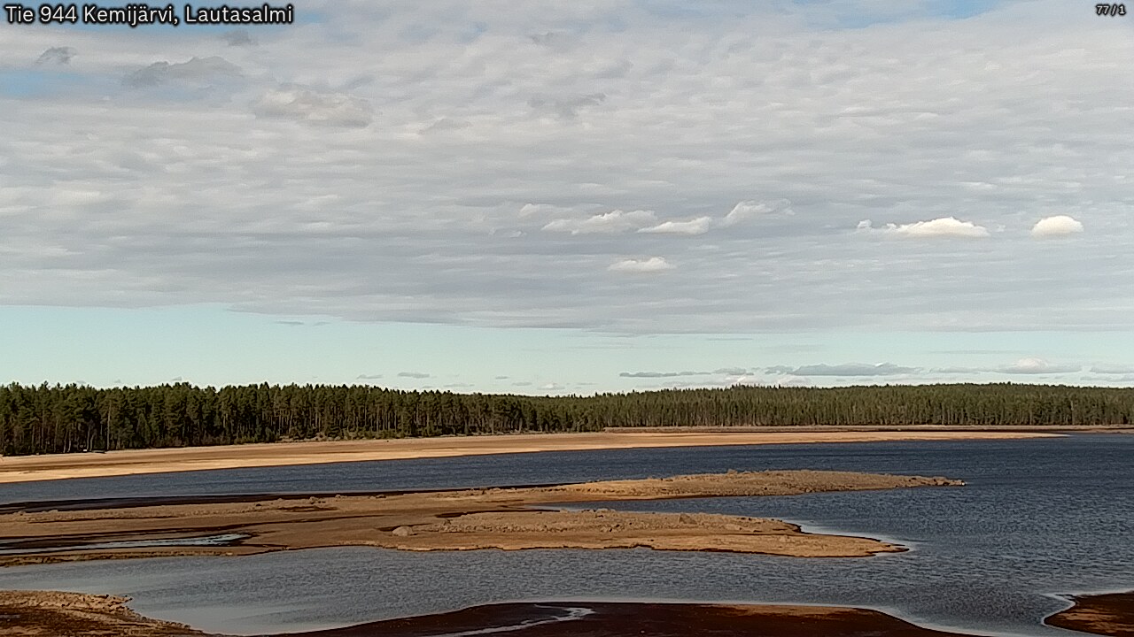 Weather Camera Image Väg 944 Kemijärvi, Lautasalmi, Kemijärvi, Lappi