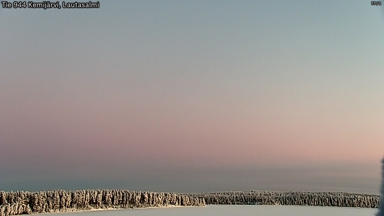 Kelikamerat Kuva Tie 944 Kemijärvi, Lautasalmi, Kemijärvi, Lappi