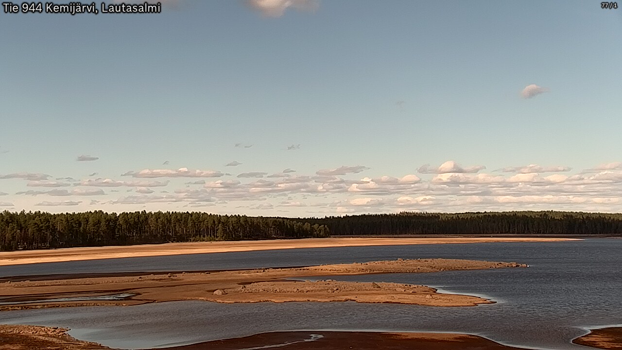 Weather Camera Image Väg 944 Kemijärvi, Lautasalmi, Kemijärvi, Lappi
