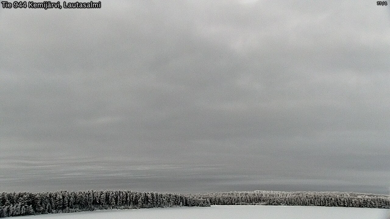 Kelikamerat Kuva Tie 944 Kemijärvi, Lautasalmi, Kemijärvi, Lappi