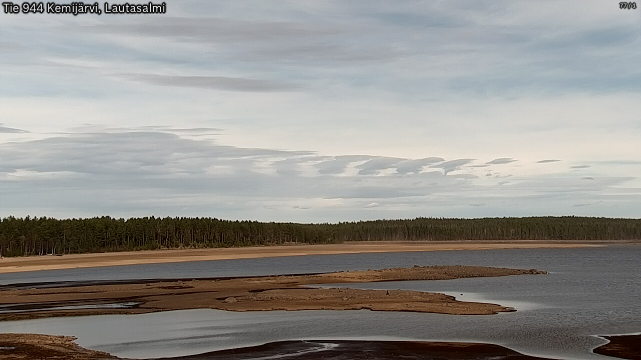Weather Camera Image Väg 944 Kemijärvi, Lautasalmi, Kemijärvi, Lappi