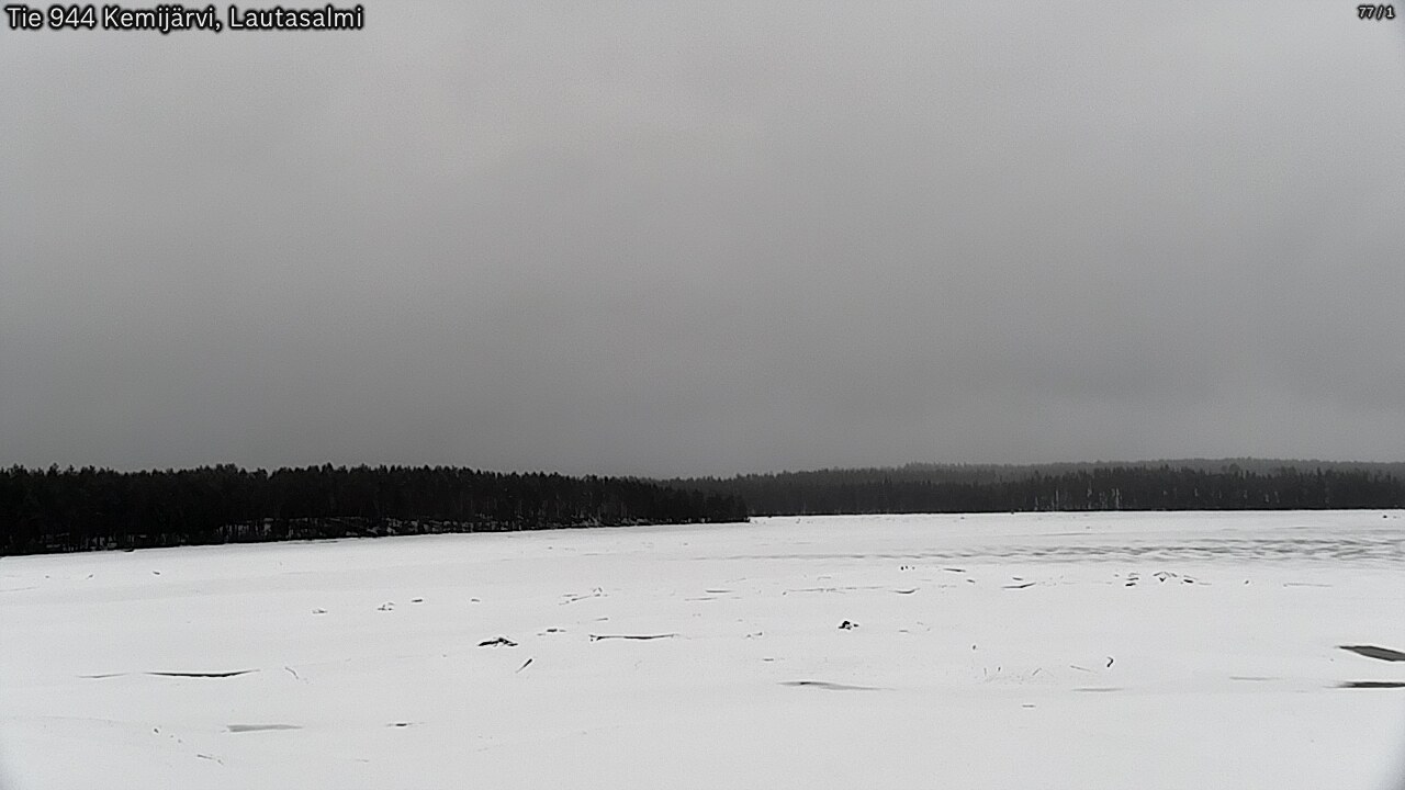 Kelikamerat Kuva Tie 944 Kemijärvi, Lautasalmi, Kemijärvi, Lappi