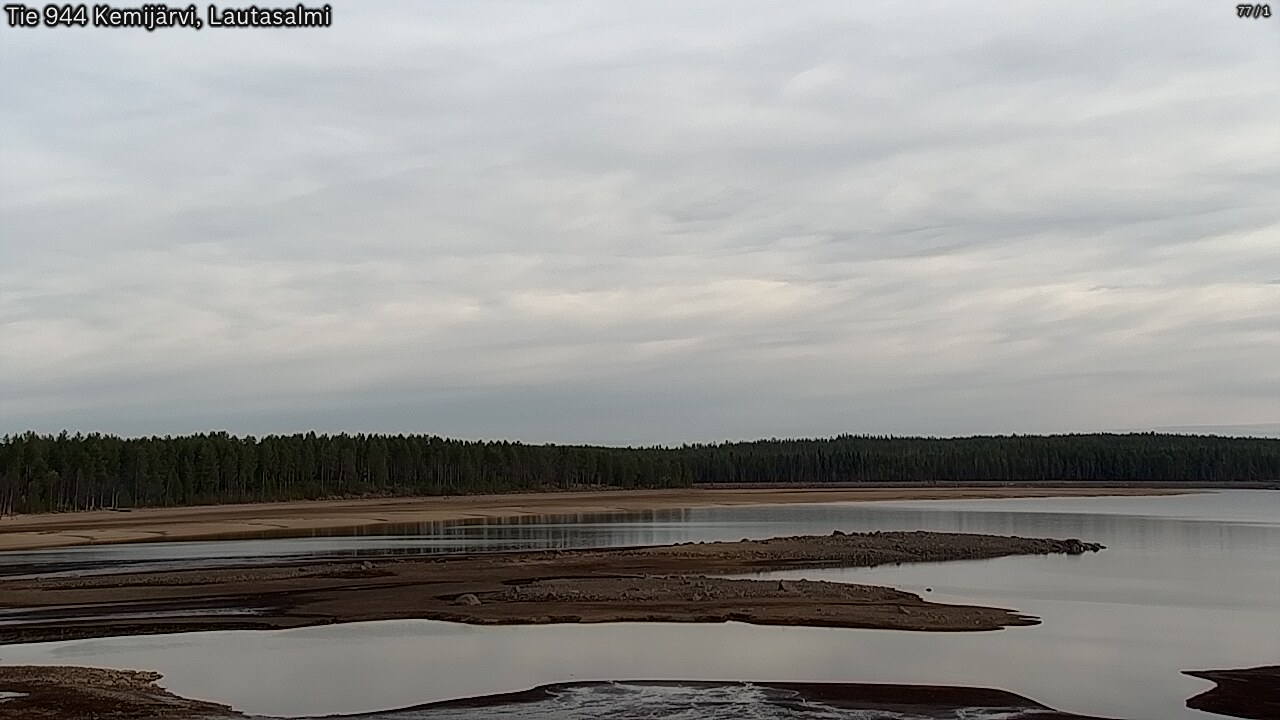 Weather Camera Image Väg 944 Kemijärvi, Lautasalmi, Kemijärvi, Lappi