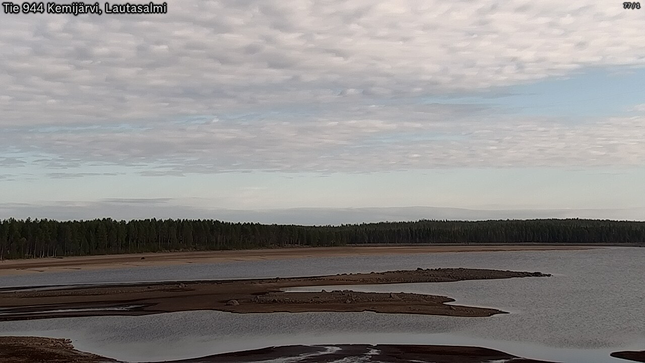 Weather Camera Image Road 944 Kemijärvi, Lautasalmi, Kemijärvi, Lappi
