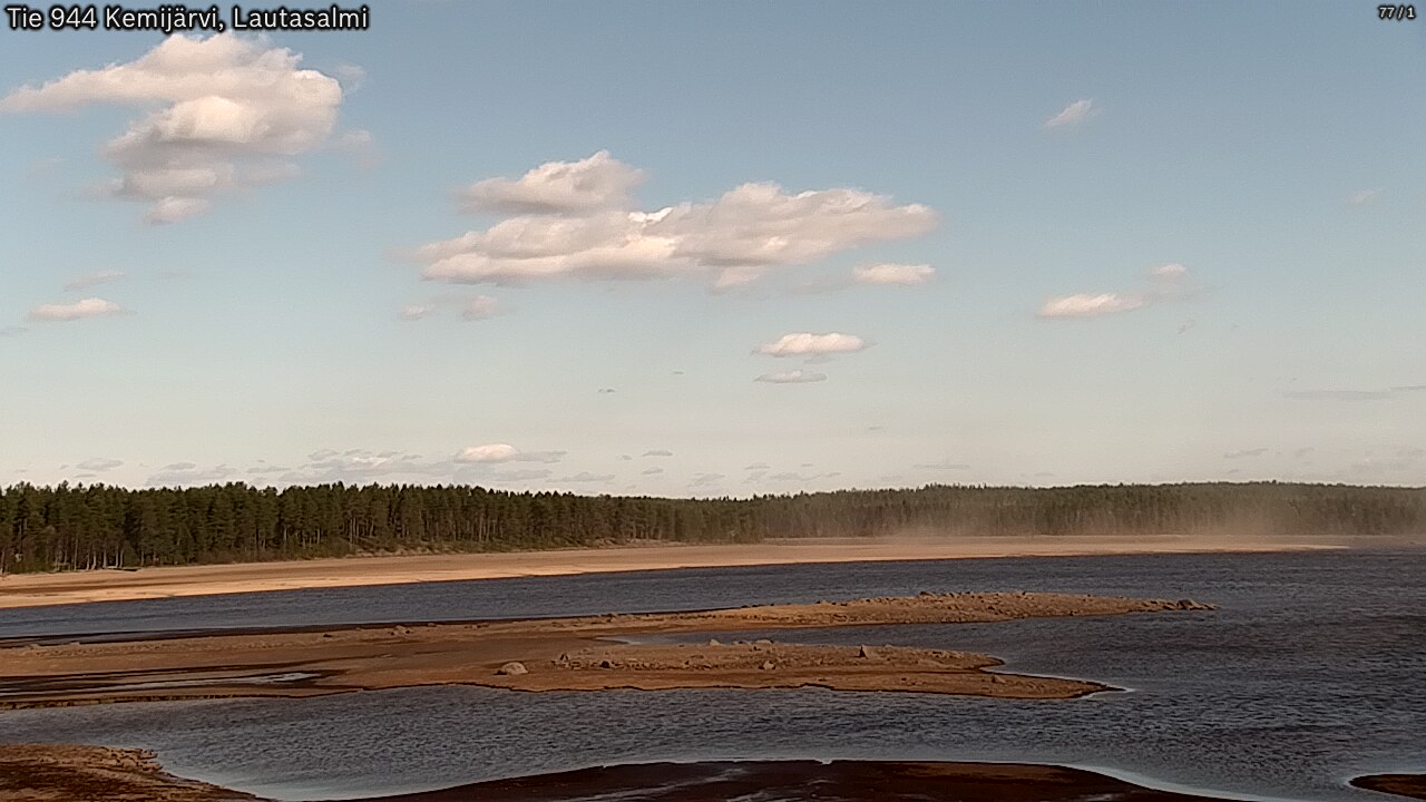 Weather Camera Image Road 944 Kemijärvi, Lautasalmi, Kemijärvi, Lappi