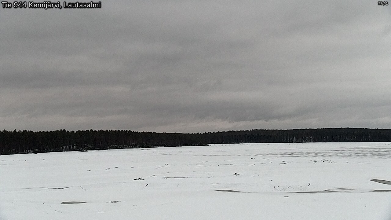 Kelikamerat Kuva Tie 944 Kemijärvi, Lautasalmi, Kemijärvi, Lappi