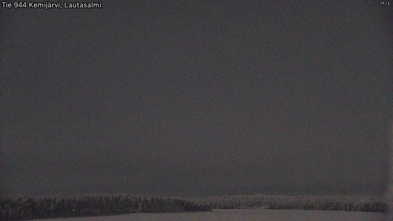 Kelikamerat Kuva Tie 944 Kemijärvi, Lautasalmi, Kemijärvi, Lappi