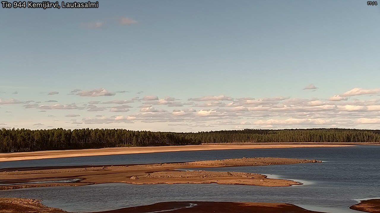 Weather Camera Image Väg 944 Kemijärvi, Lautasalmi, Kemijärvi, Lappi