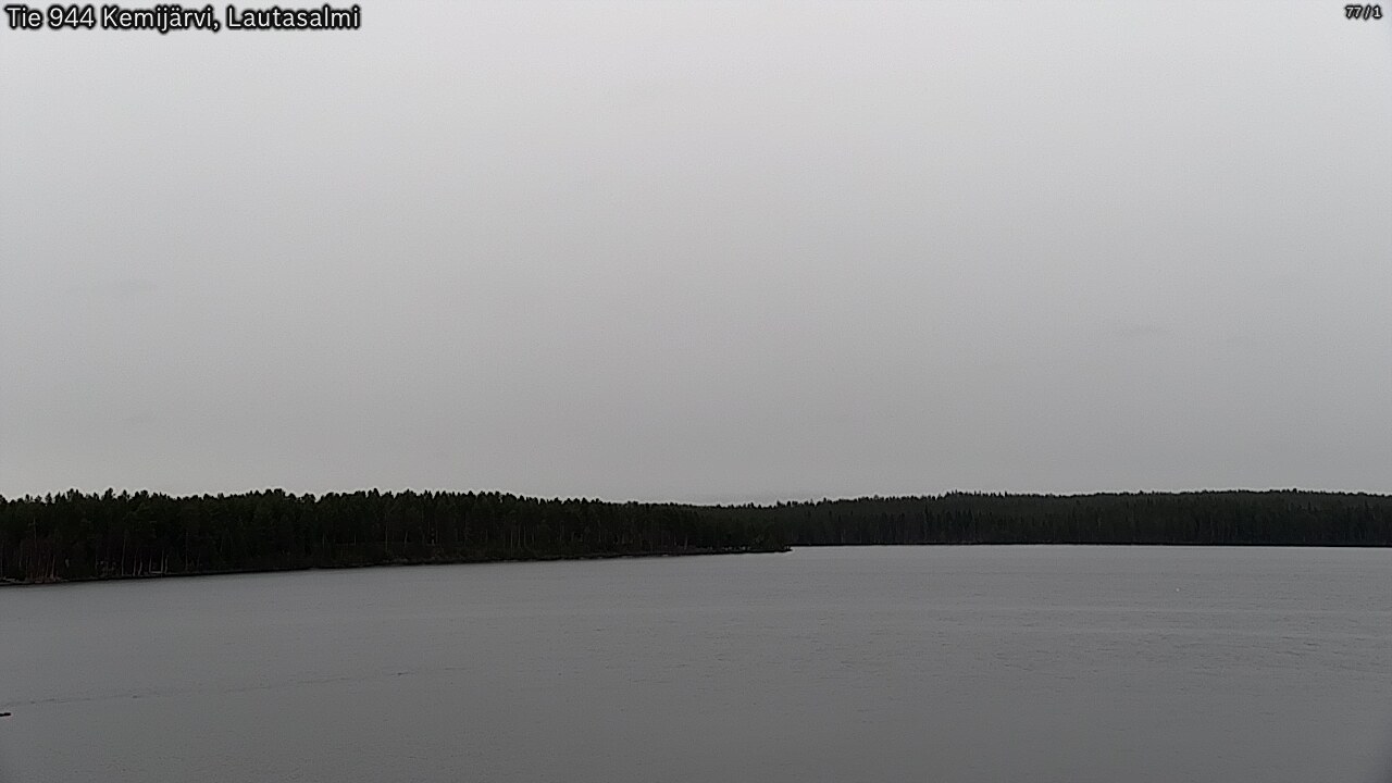 Weather Camera Image Väg 944 Kemijärvi, Lautasalmi, Kemijärvi, Lappi