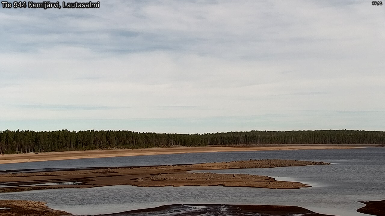 Weather Camera Image Väg 944 Kemijärvi, Lautasalmi, Kemijärvi, Lappi
