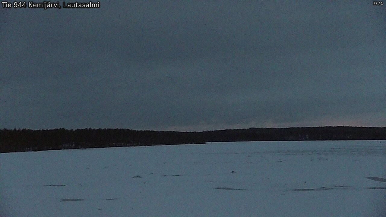 Kelikamerat Kuva Tie 944 Kemijärvi, Lautasalmi, Kemijärvi, Lappi