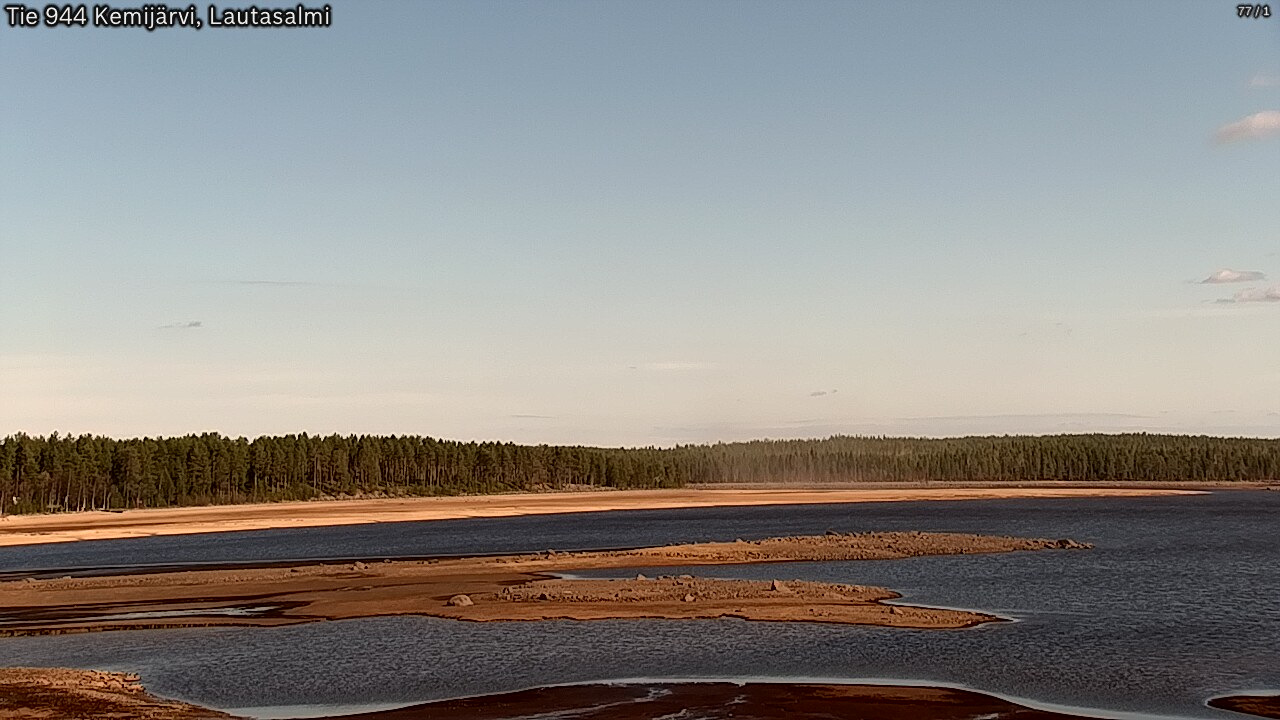 Weather Camera Image Road 944 Kemijärvi, Lautasalmi, Kemijärvi, Lappi