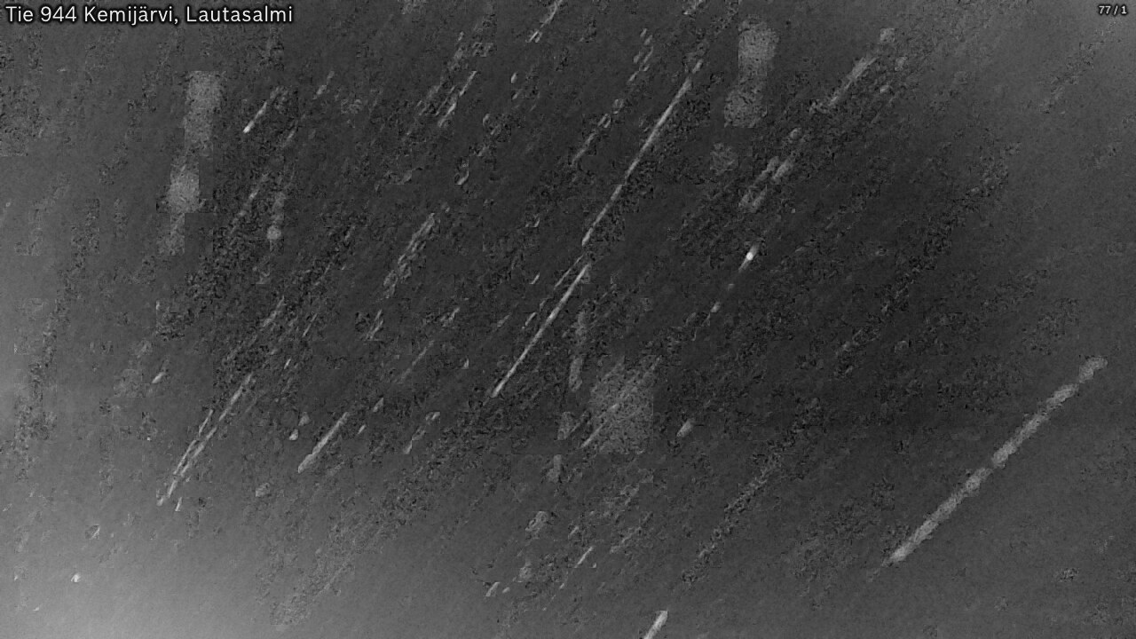 Weather Camera Image Väg 944 Kemijärvi, Lautasalmi, Kemijärvi, Lappi
