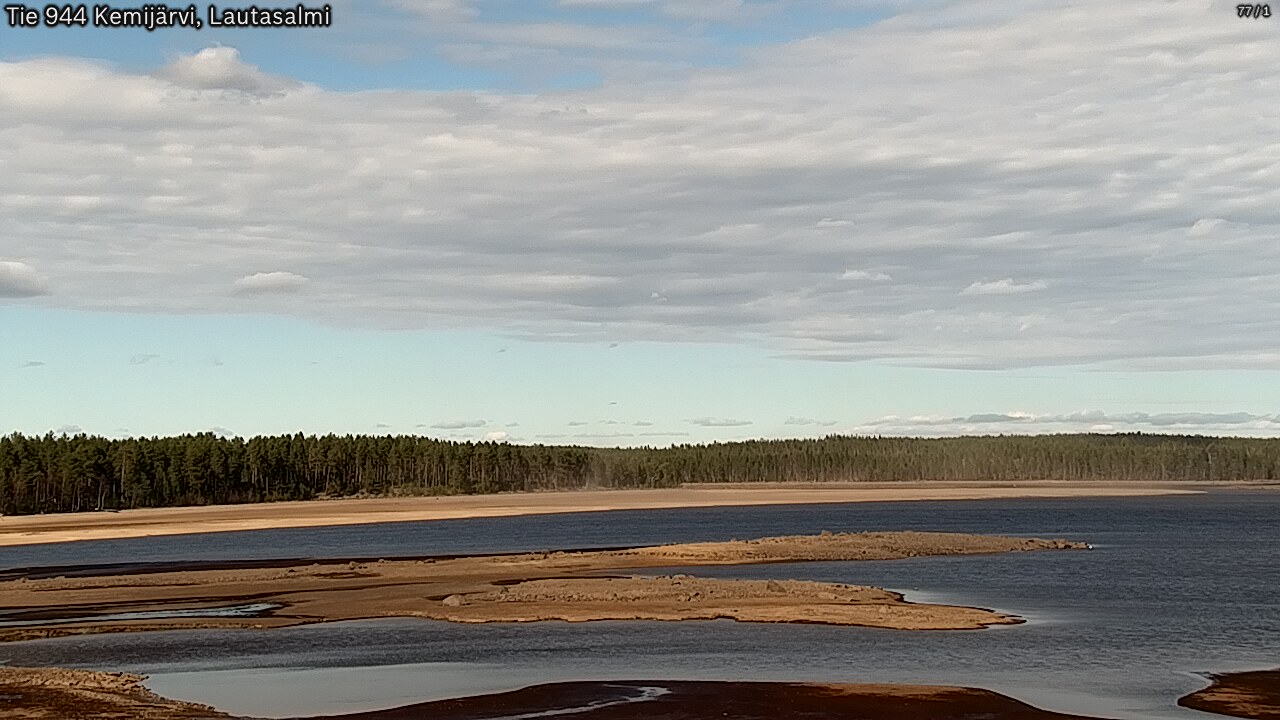 Weather Camera Image Väg 944 Kemijärvi, Lautasalmi, Kemijärvi, Lappi