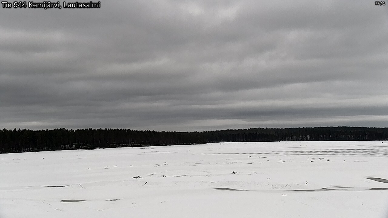 Kelikamerat Kuva Tie 944 Kemijärvi, Lautasalmi, Kemijärvi, Lappi