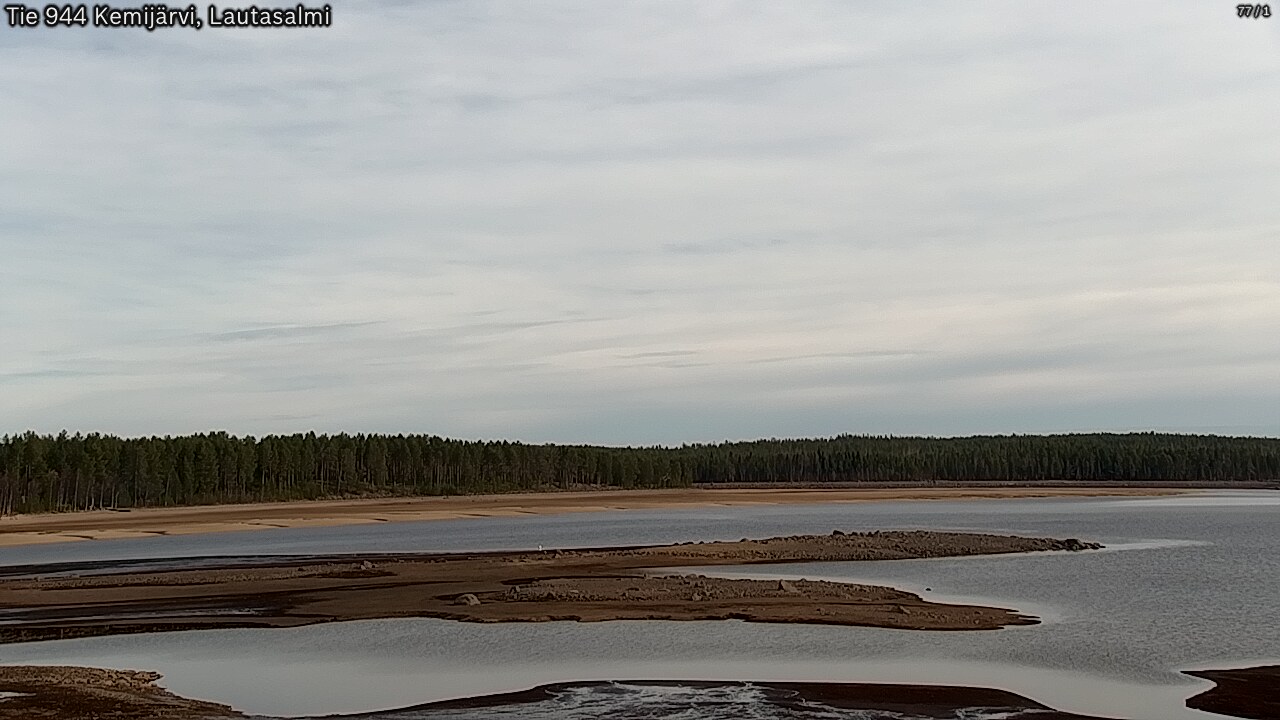 Weather Camera Image Väg 944 Kemijärvi, Lautasalmi, Kemijärvi, Lappi