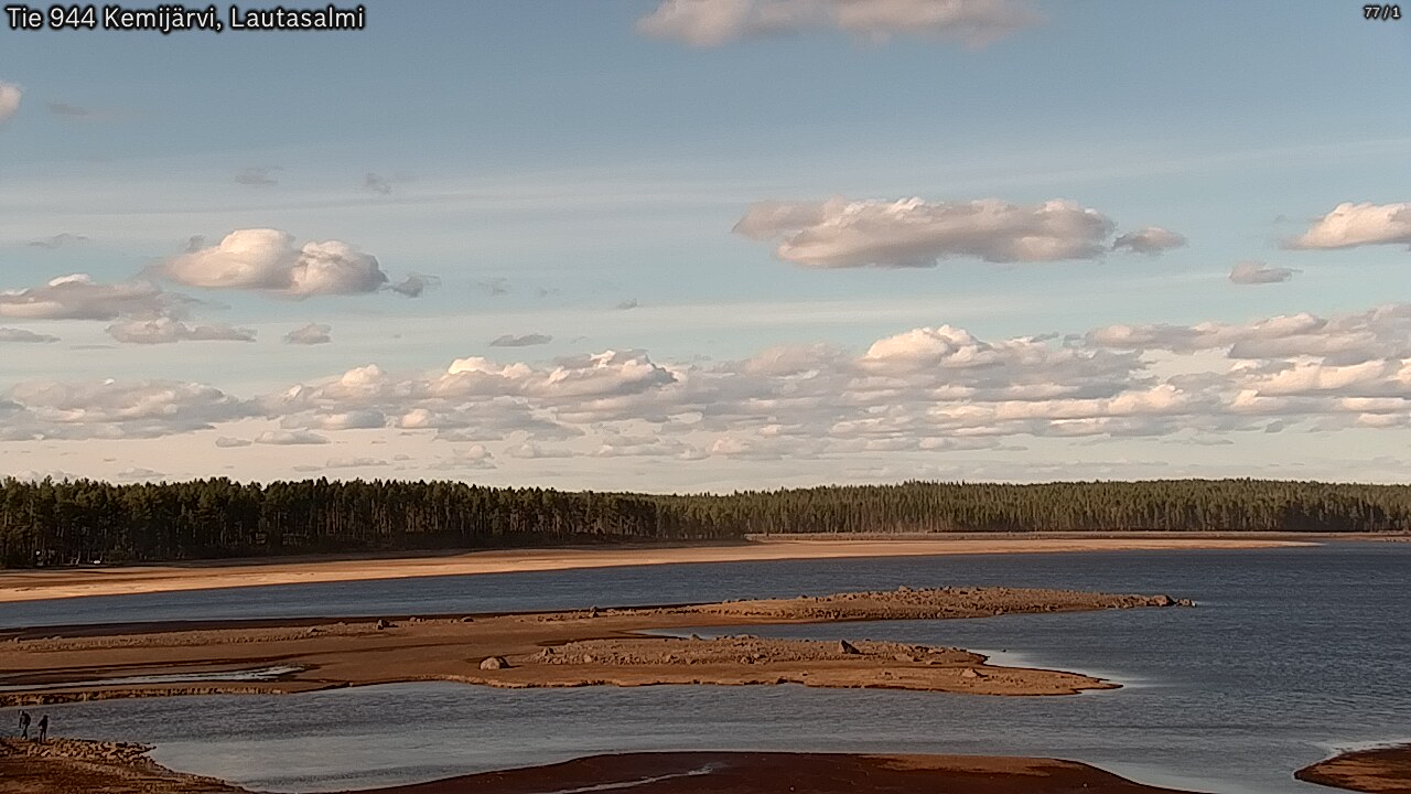 Weather Camera Image Väg 944 Kemijärvi, Lautasalmi, Kemijärvi, Lappi