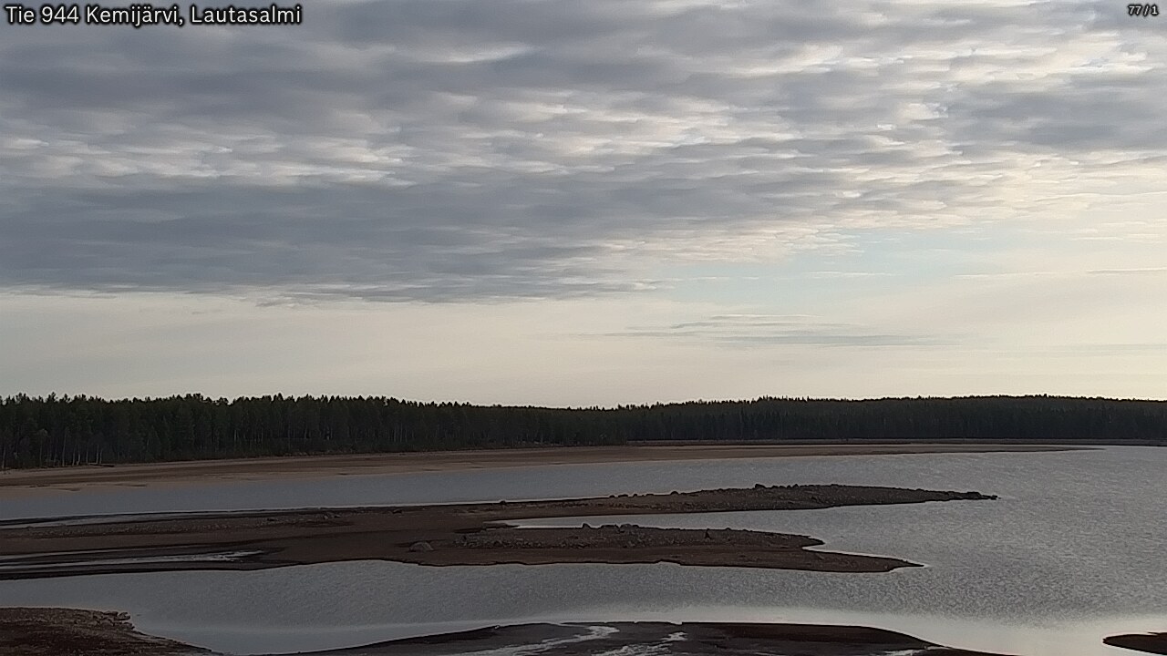 Weather Camera Image Road 944 Kemijärvi, Lautasalmi, Kemijärvi, Lappi