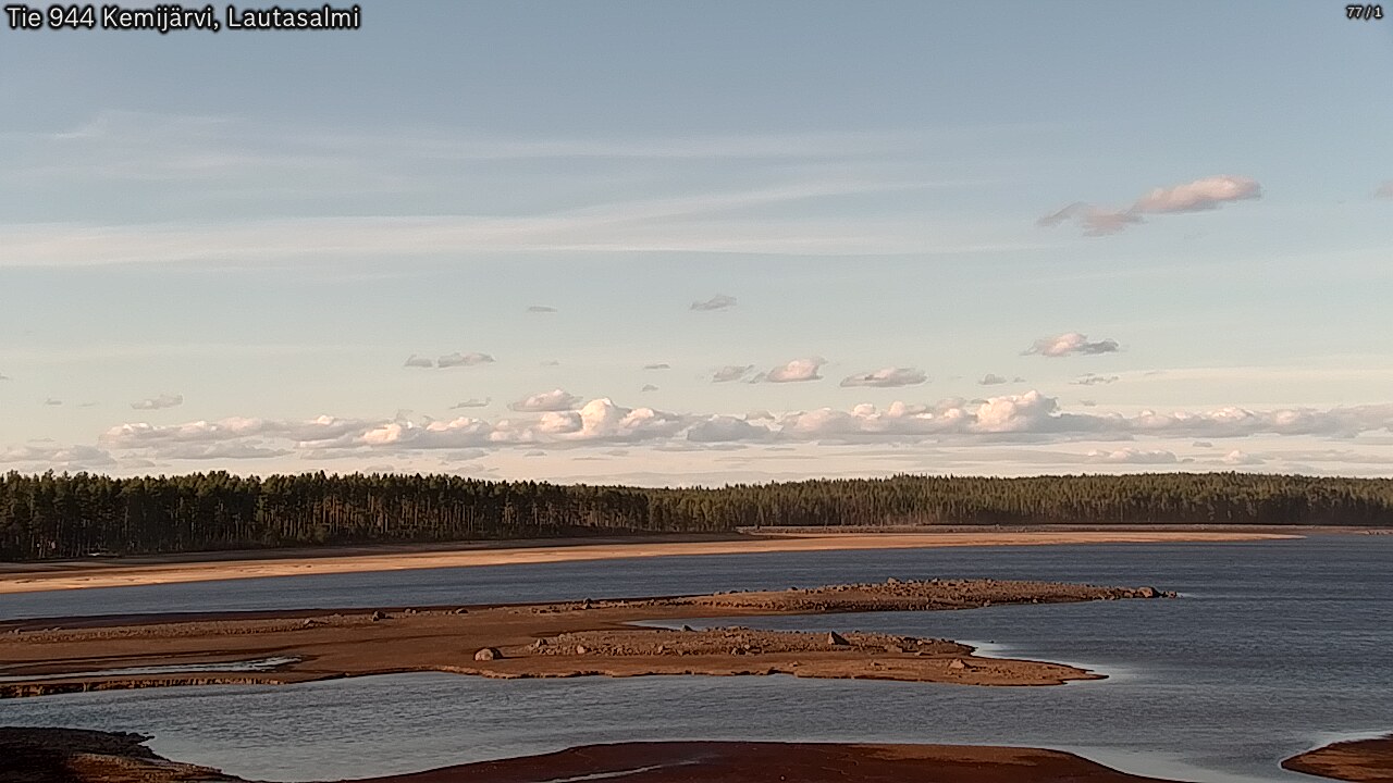 Weather Camera Image Väg 944 Kemijärvi, Lautasalmi, Kemijärvi, Lappi