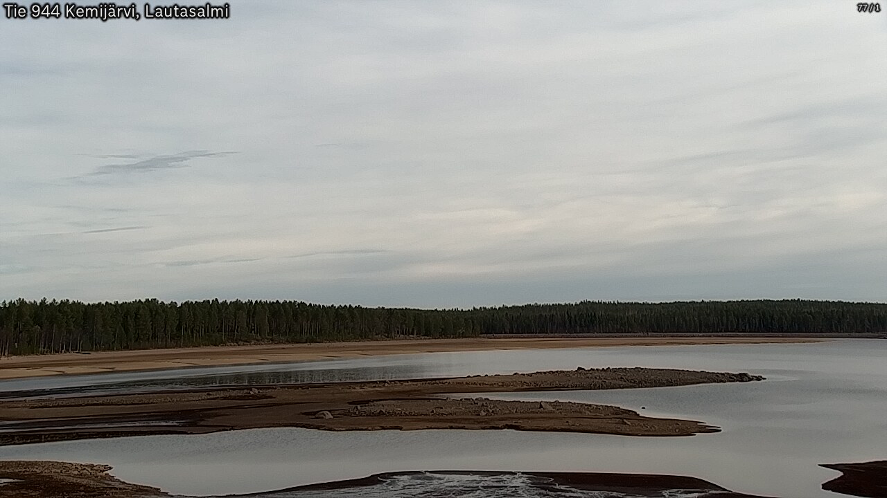 Weather Camera Image Väg 944 Kemijärvi, Lautasalmi, Kemijärvi, Lappi