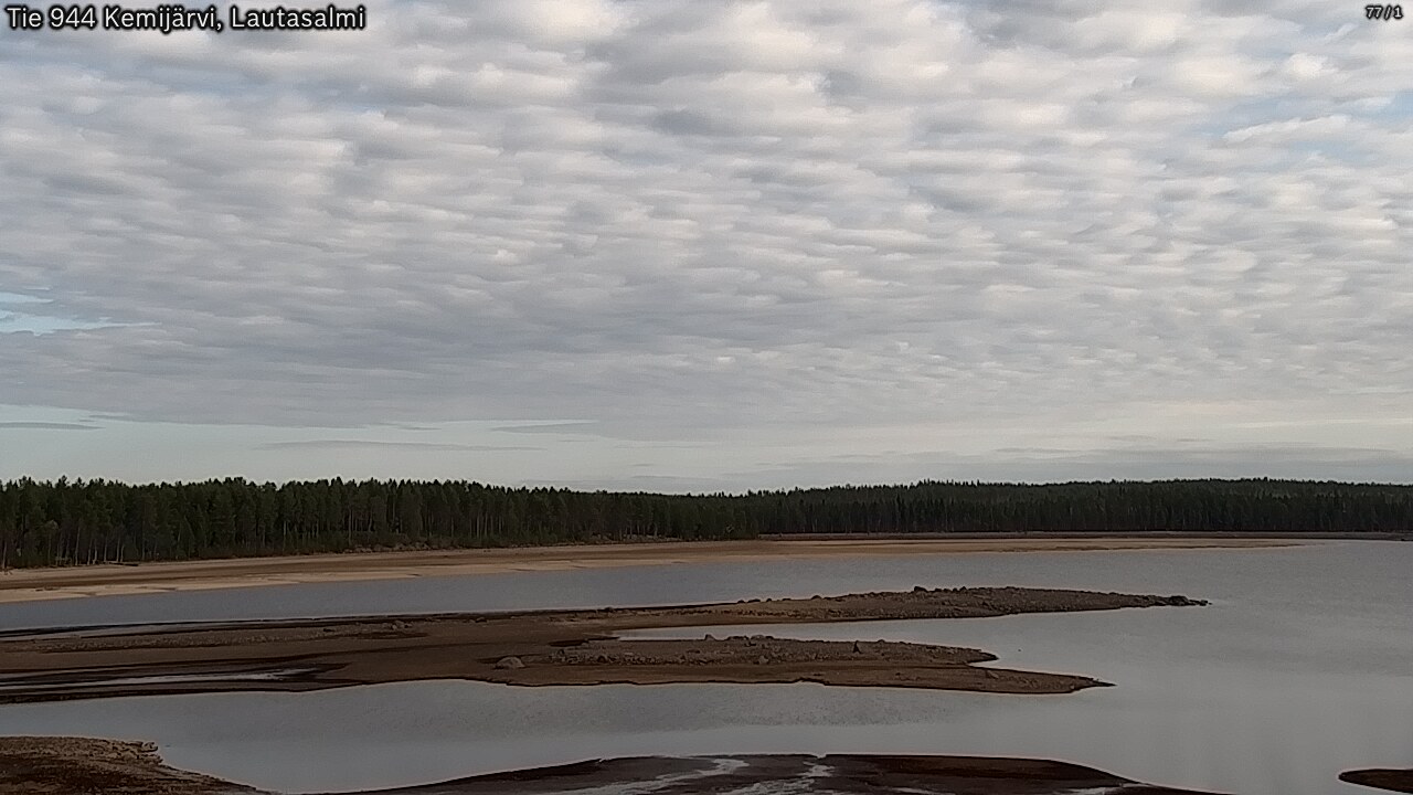 Weather Camera Image Road 944 Kemijärvi, Lautasalmi, Kemijärvi, Lappi
