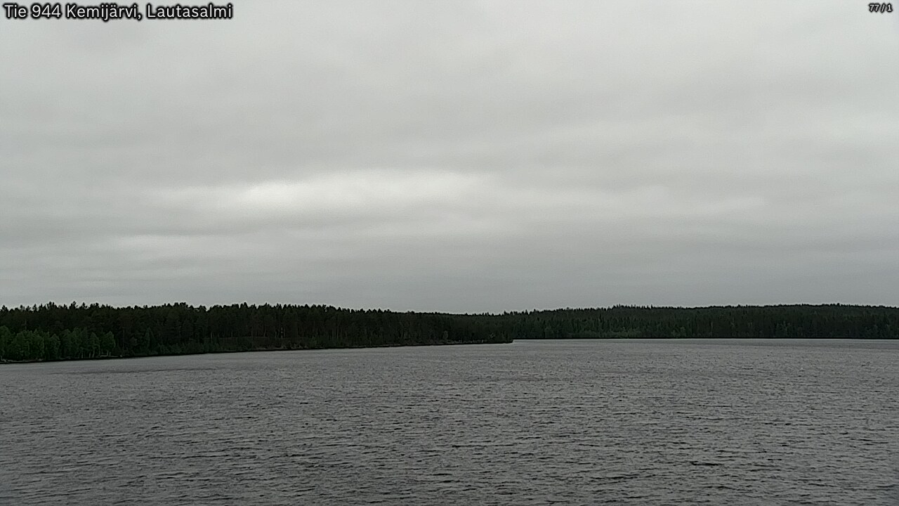 Weather Camera Image Road 944 Kemijärvi, Lautasalmi, Kemijärvi, Lappi