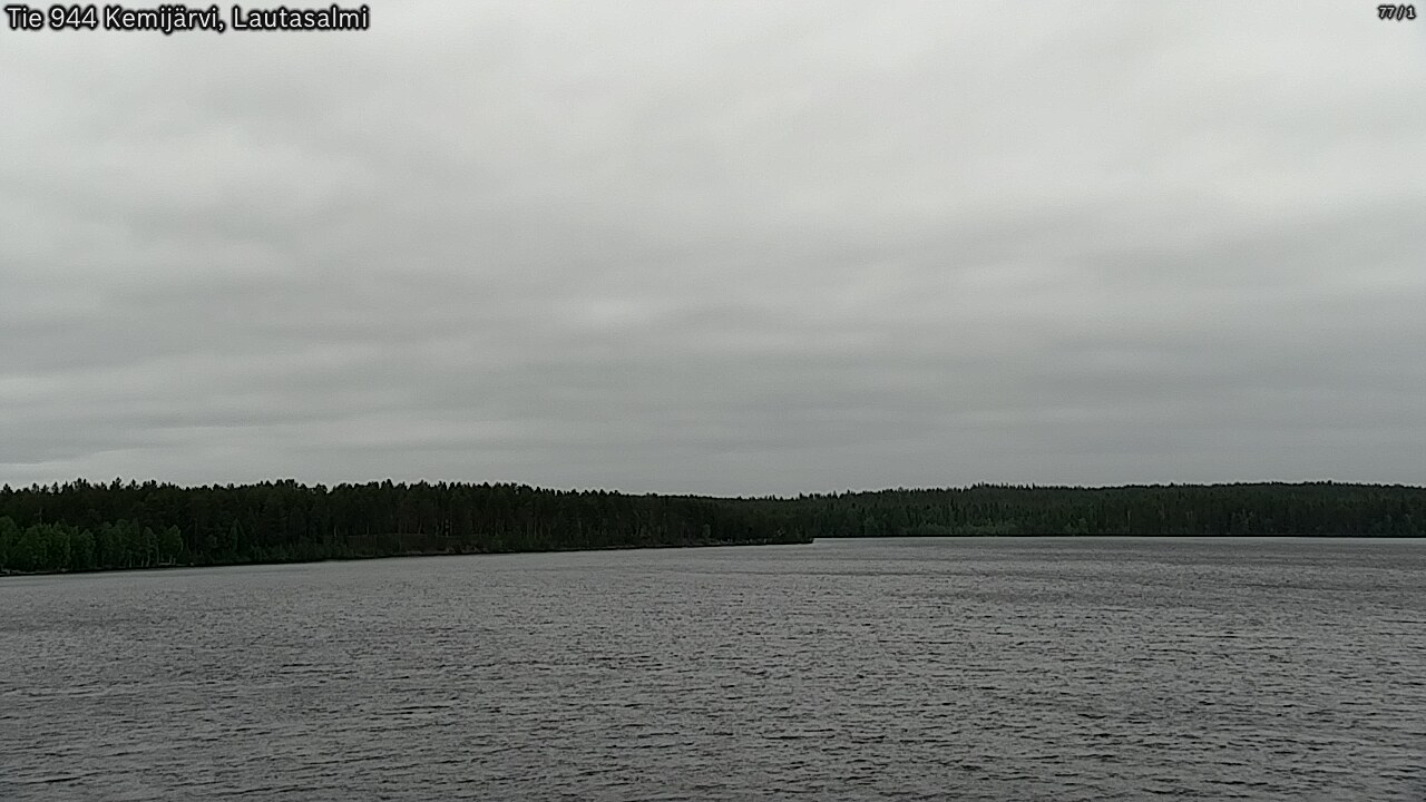 Weather Camera Image Road 944 Kemijärvi, Lautasalmi, Kemijärvi, Lappi