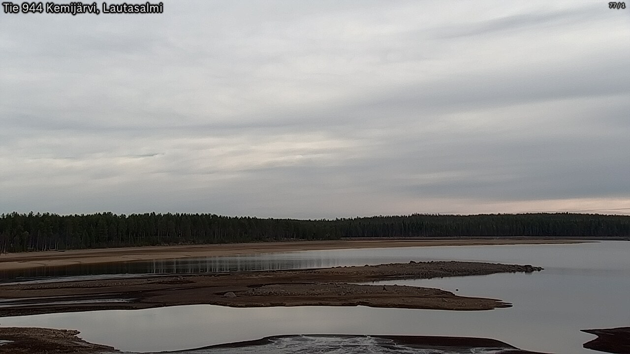 Weather Camera Image Väg 944 Kemijärvi, Lautasalmi, Kemijärvi, Lappi