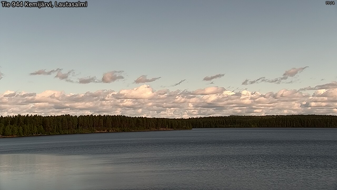 Weather Camera Image Road 944 Kemijärvi, Lautasalmi, Kemijärvi, Lappi