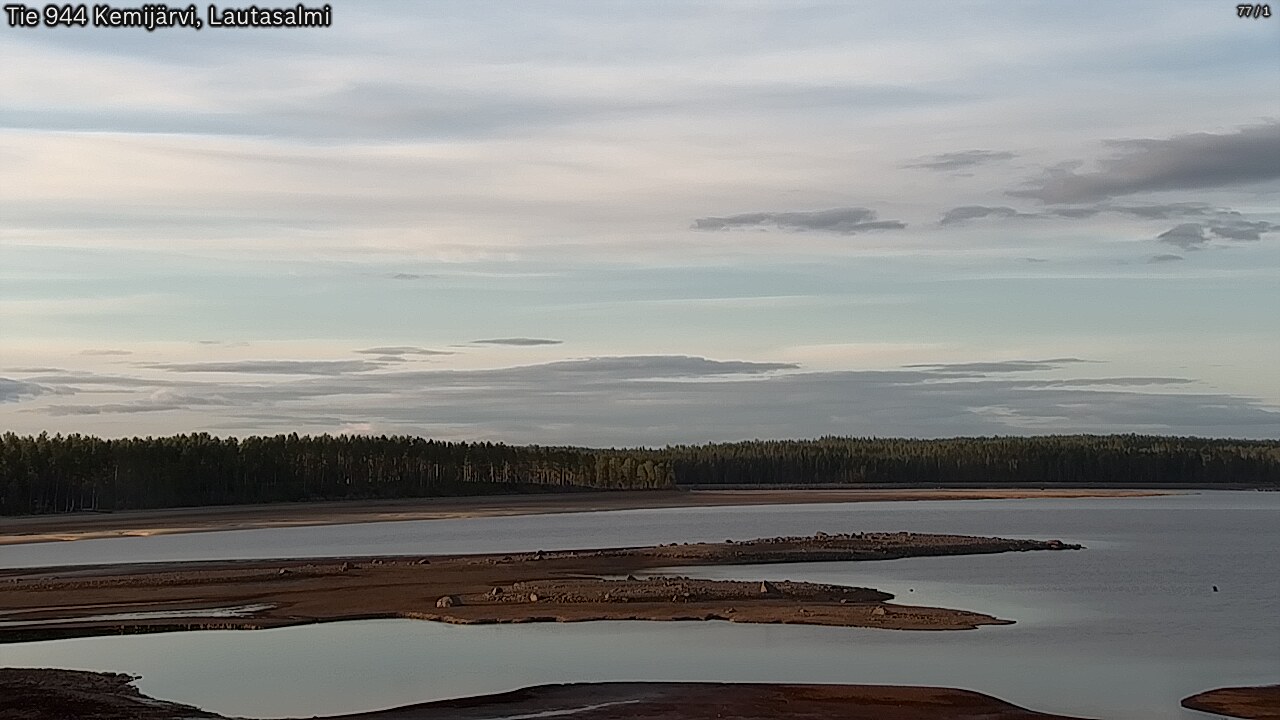 Weather Camera Image Väg 944 Kemijärvi, Lautasalmi, Kemijärvi, Lappi