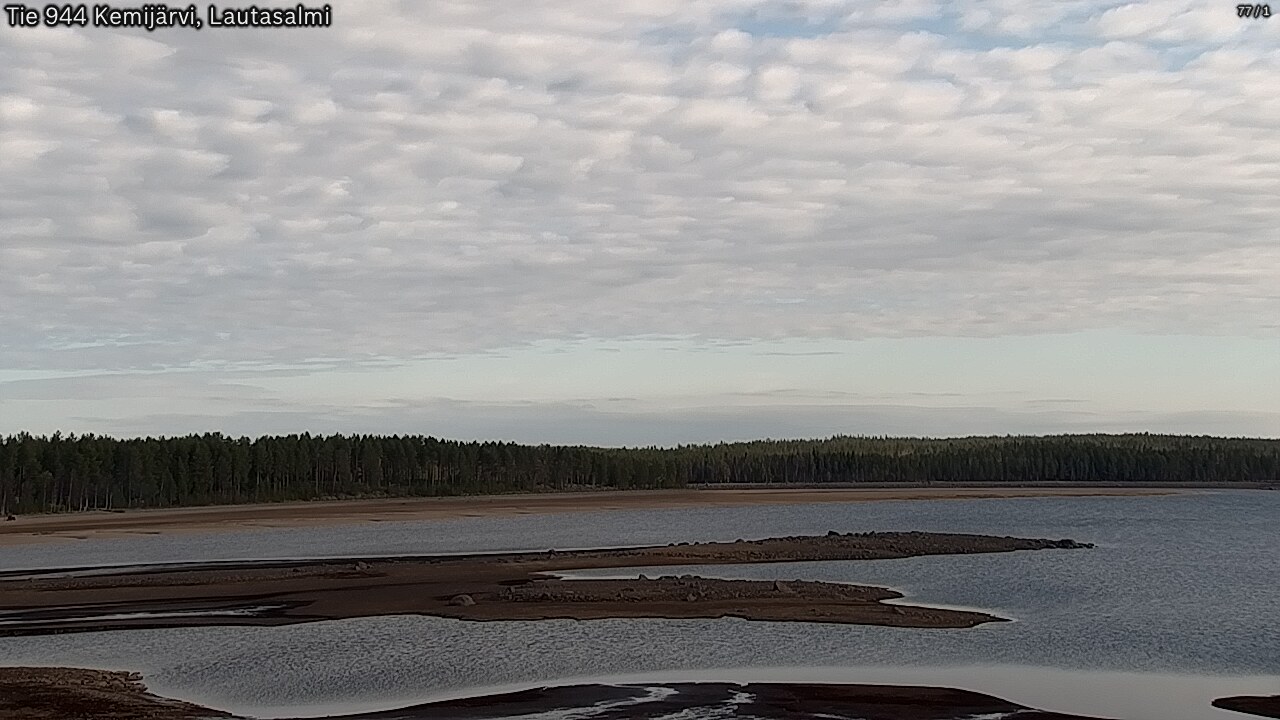 Weather Camera Image Road 944 Kemijärvi, Lautasalmi, Kemijärvi, Lappi