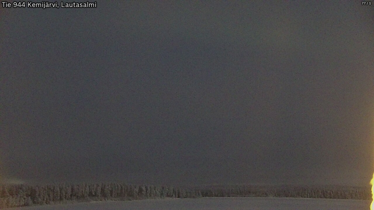 Kelikamerat Kuva Tie 944 Kemijärvi, Lautasalmi, Kemijärvi, Lappi