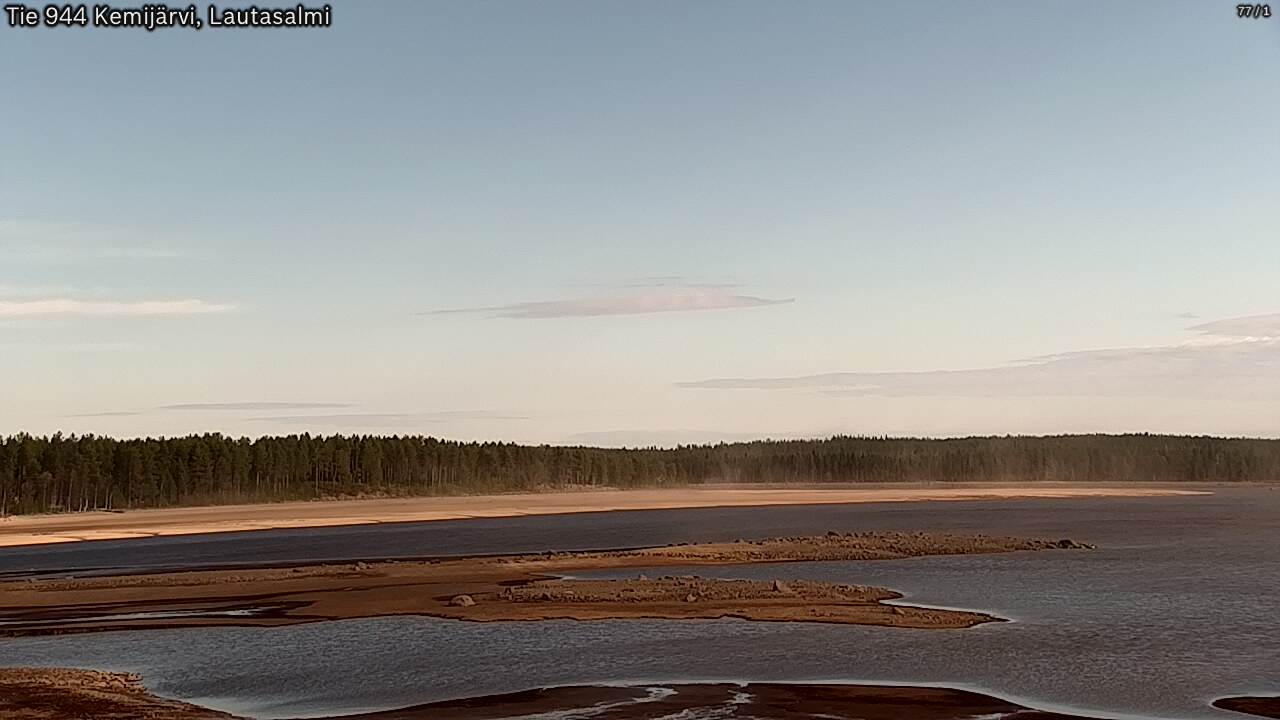 Weather Camera Image Road 944 Kemijärvi, Lautasalmi, Kemijärvi, Lappi