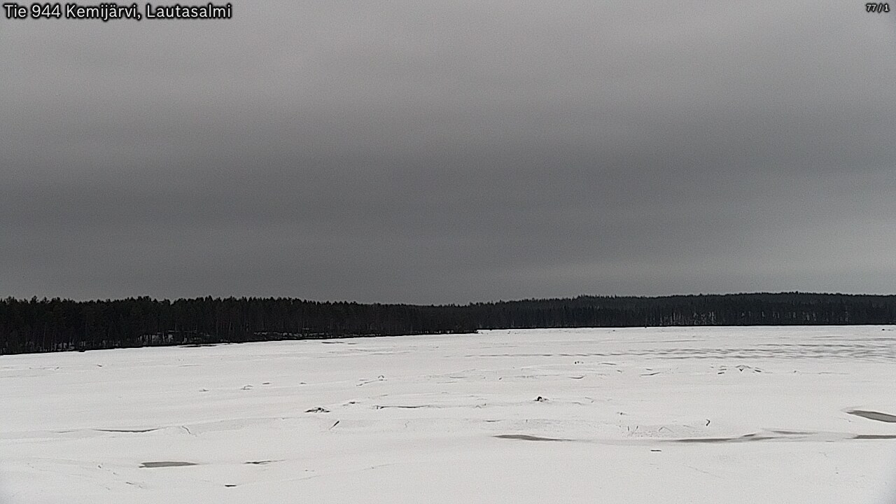 Weather Camera Image Road 944 Kemijärvi, Lautasalmi, Kemijärvi, Lappi